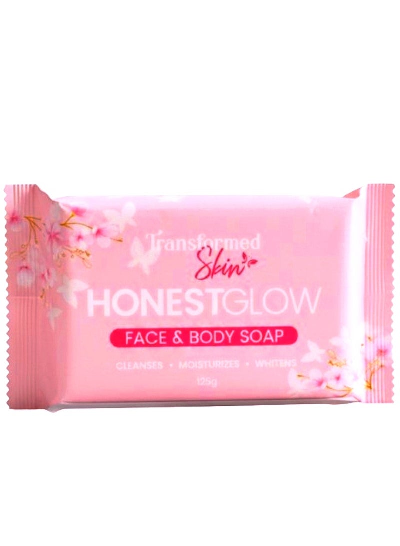 Transformed Skin HONEST GLOW, FACE & BODY SOAP 125g. - Image 1